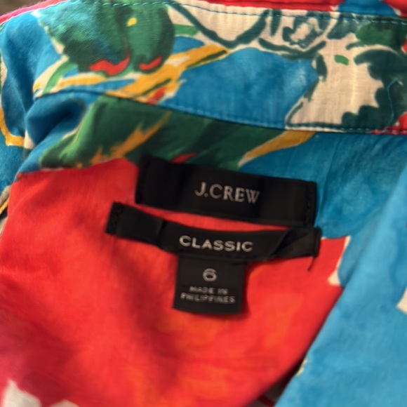 J. Crew, lightweight, multi colored, SZ 6, EUC - Picture 5 of 5